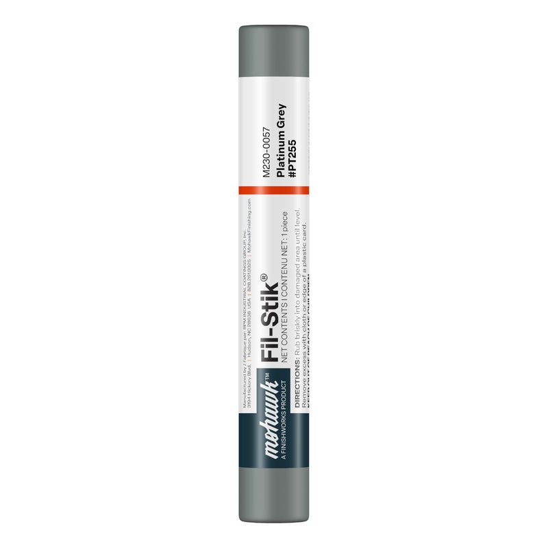 MOHAWK Finishing Products Fill Stick (Fil-Stik) Putty Stick for Wood Repair (Platinum Grey)- Rub On Semi-Soft Wax Filler Stick M230-0057 - Image 1